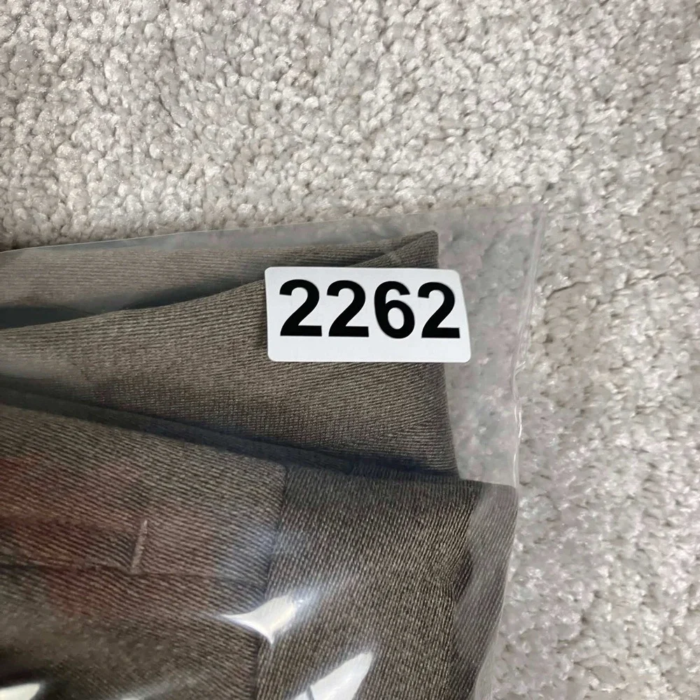 Lauren Ralph Lauren Mens Brown Wool Pleated Cuffed Dress Pants 38x30 Fits 37x29